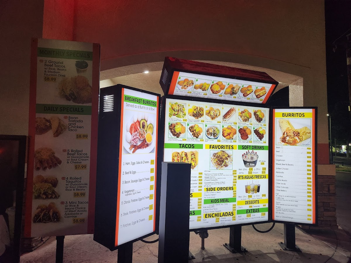 Robertitos Taco Shop Menu - Image 1